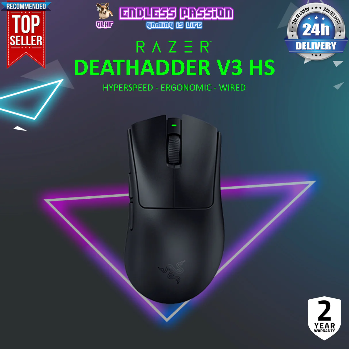 ✅ Razer DeathAdder V3 HyperSpeed