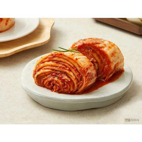 비비고 썰은 배추김치