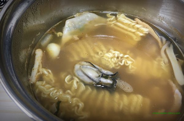 일구수산 개별 냉동 통영 굴 (2021년 12월 구입, 2022년 1~9월 리뷰) 라면에 넣어 조리