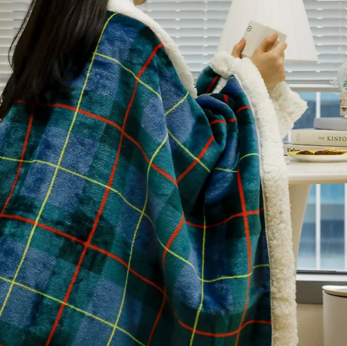 아망떼 러브미 양모 극세사 겨울 담요