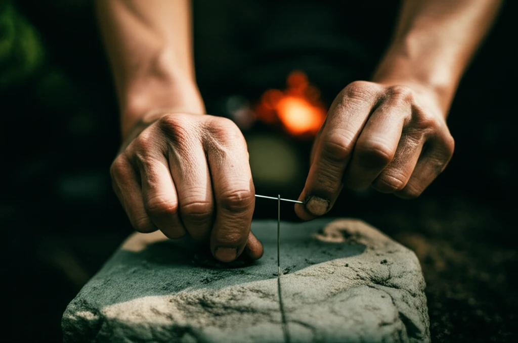 영구자석과 코일 전기를 이용한 나침반..