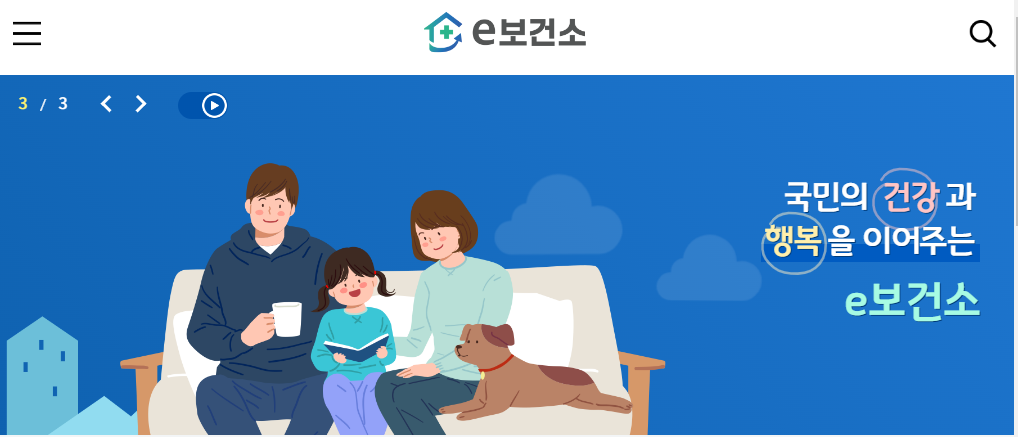 e보건소 공공보건포털