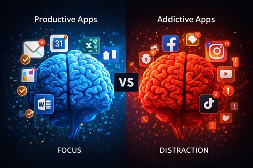 생산성 앱 vs 중독성 앱