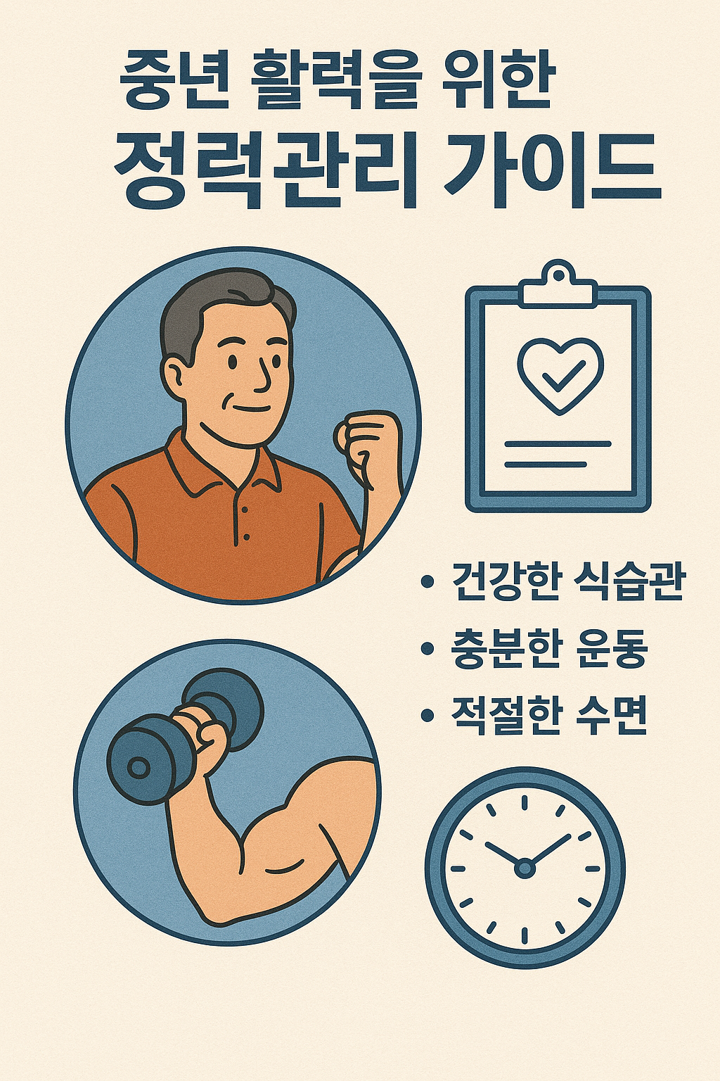 중년 활력을 위한 전문가 가이드: 정력 관리의 핵심 요소