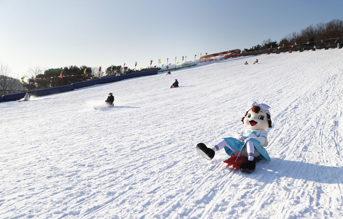 서울랜드 눈썰매장