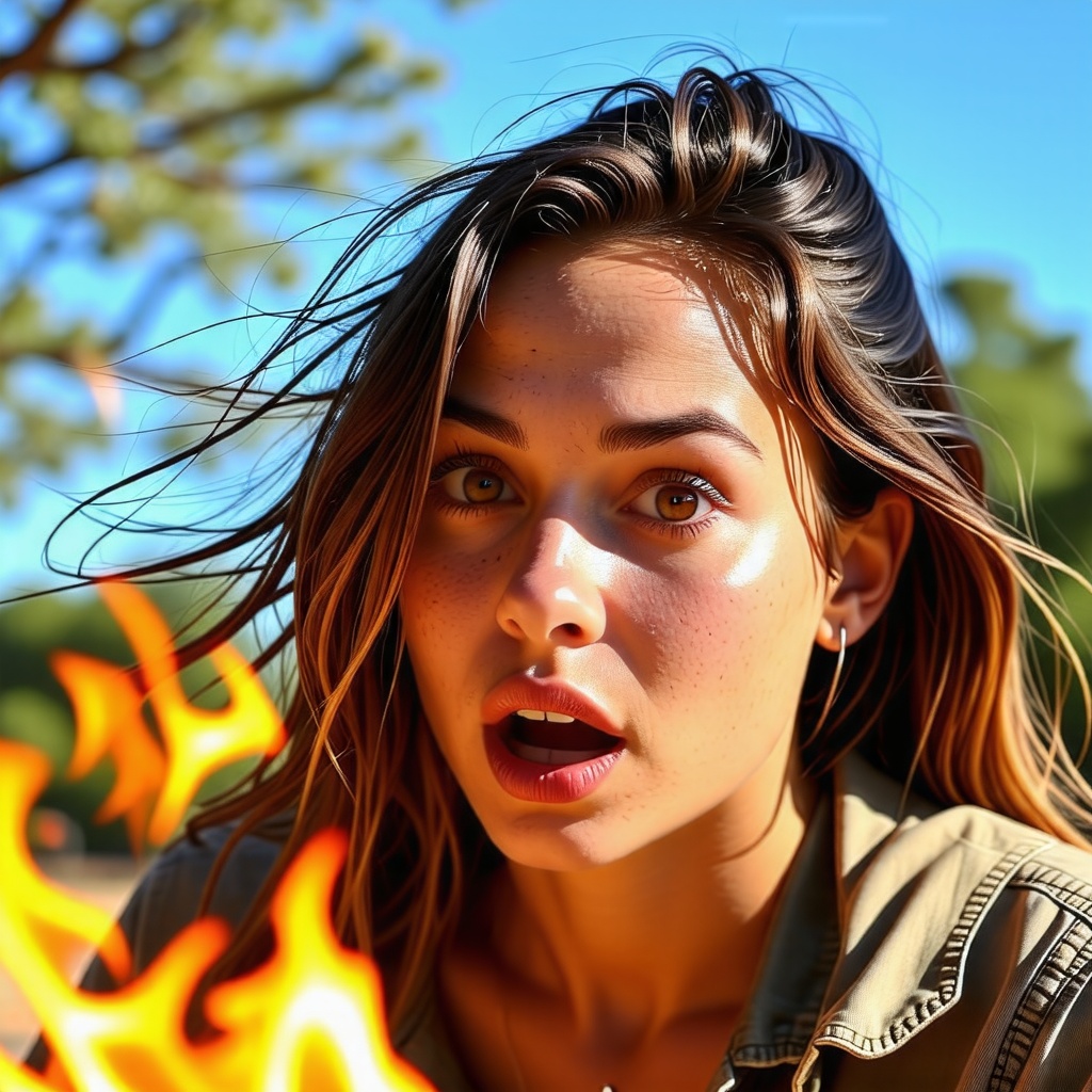 피부 화상 관련 사진