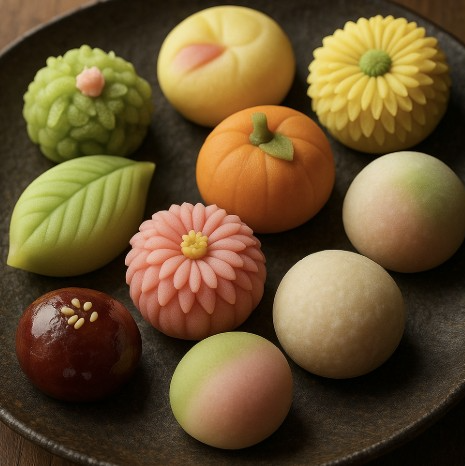 전통 디저트 화과자