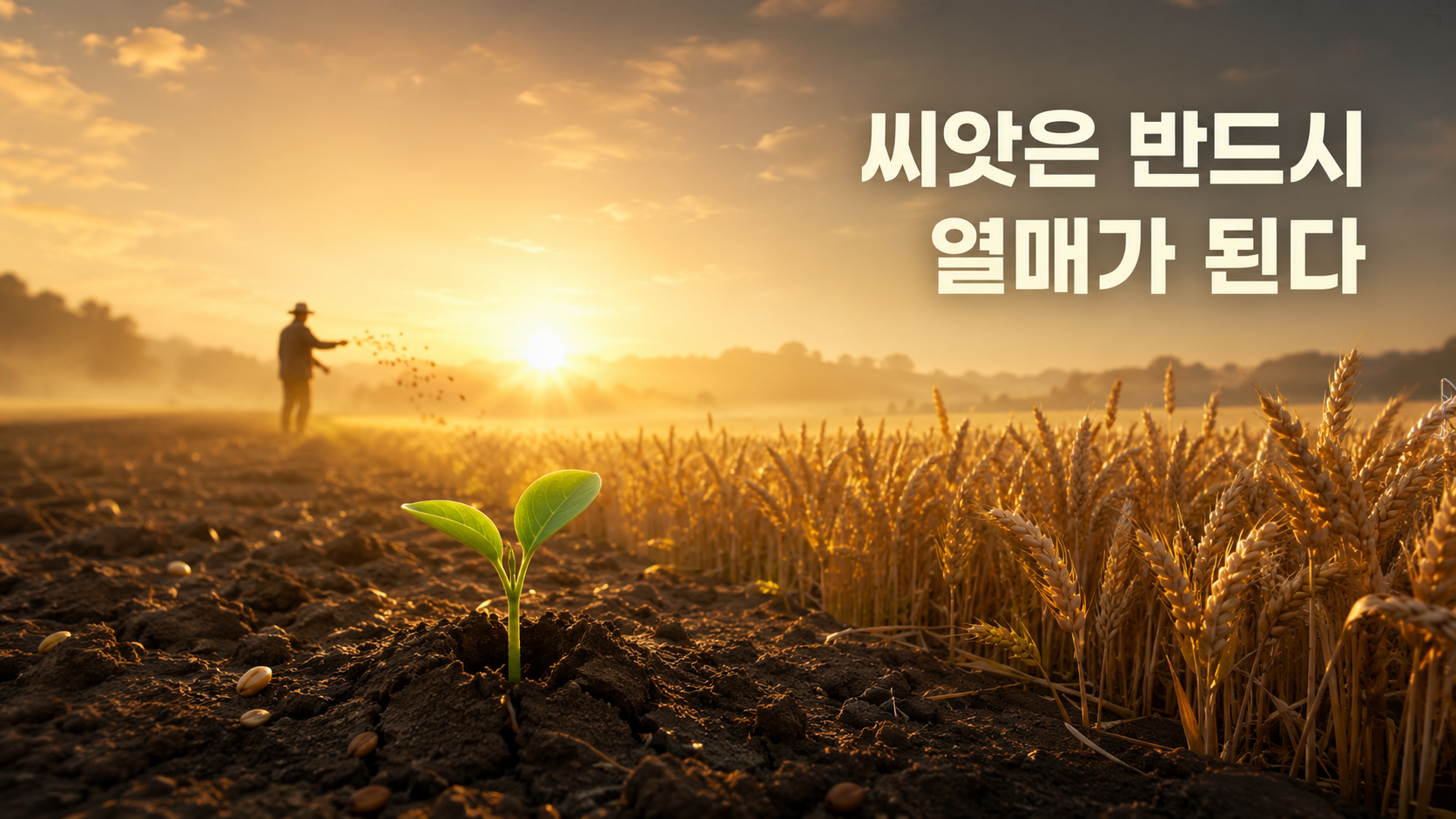 씨 뿌리는 사람의 비유가 알려주는 인생 성공법|좋은 씨앗을 100배의 열매로 만드는 방법