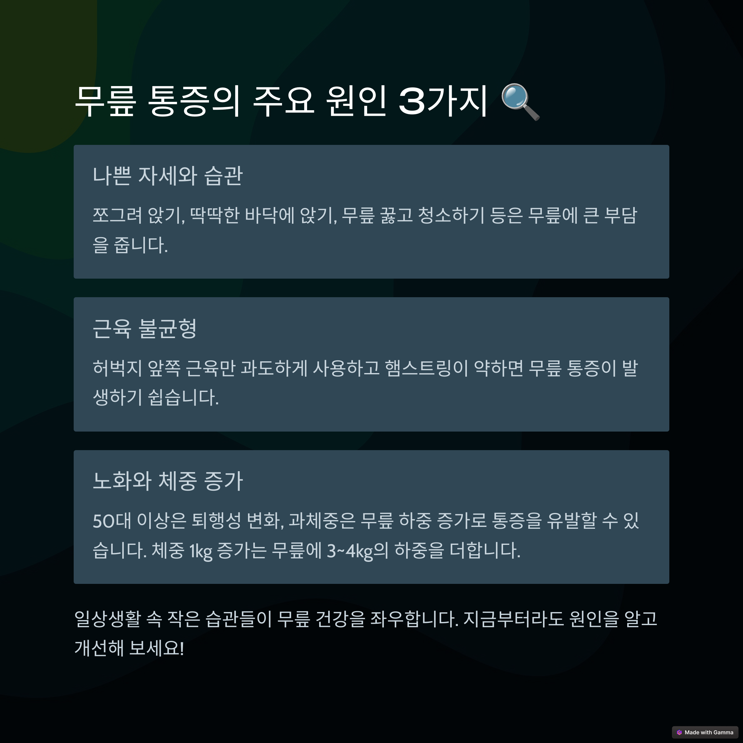 무릎 통증이 단 2주 만에 사라진 비밀 - 관절 전문의가 밝히는 영양소와 운동법 - undefined - 목차 무릎 통증이 단 2주 만에 사라진 비밀 - 관절 전문의가 밝히는 영양소와 운동법 - undefined - 목차