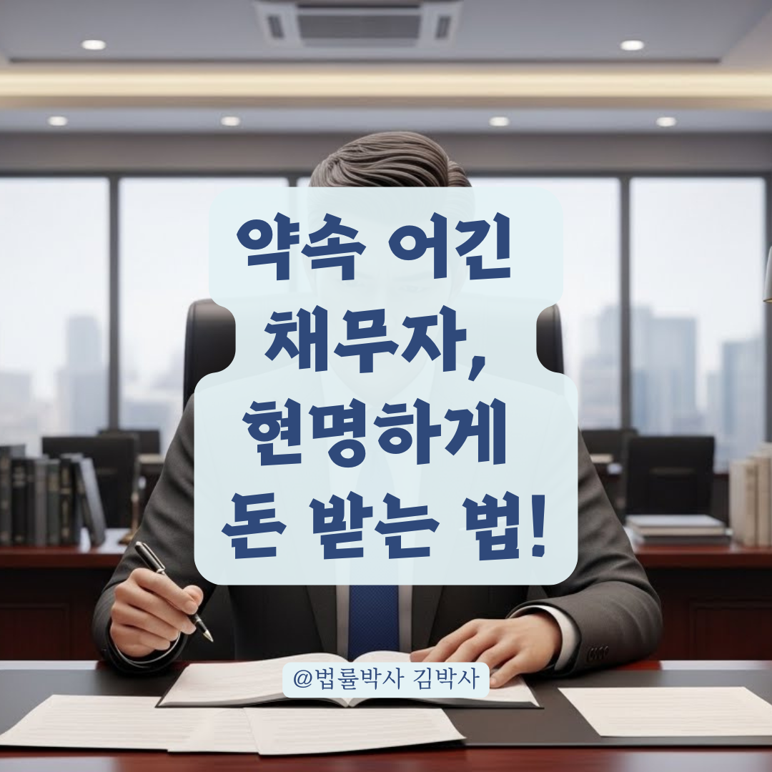 차용증 약속 어긴 채무자, 불법 추심 피하며 압박하는 현명한 법