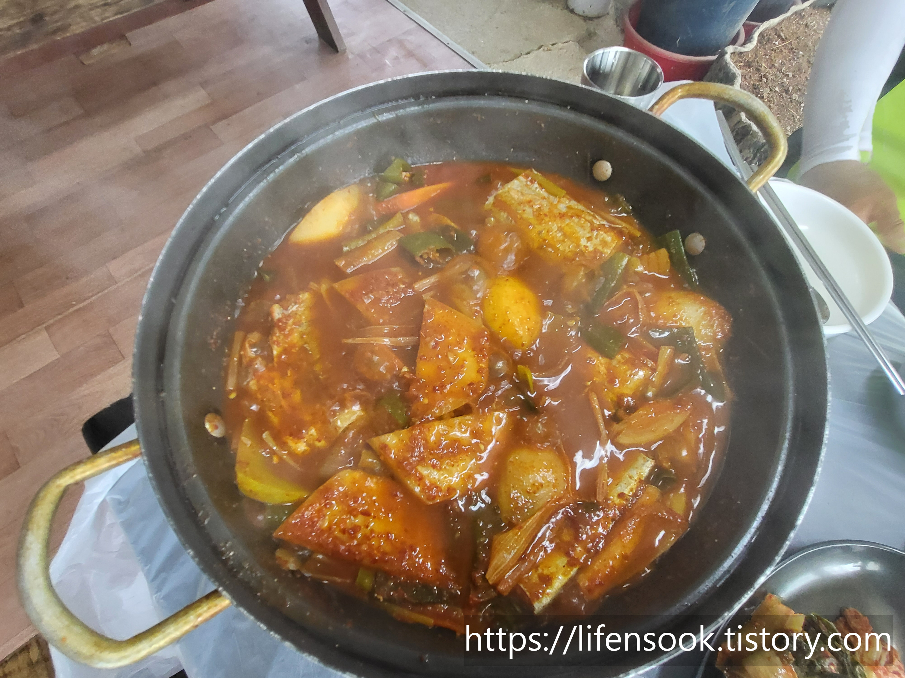 쪽박섬횟집 갈치조림