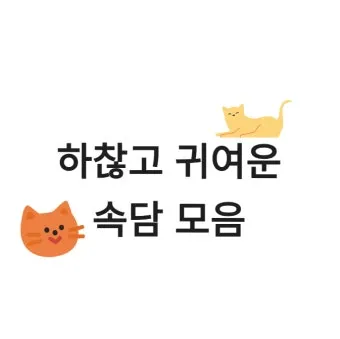 속담 100가지와 뜻 주요 속담_15