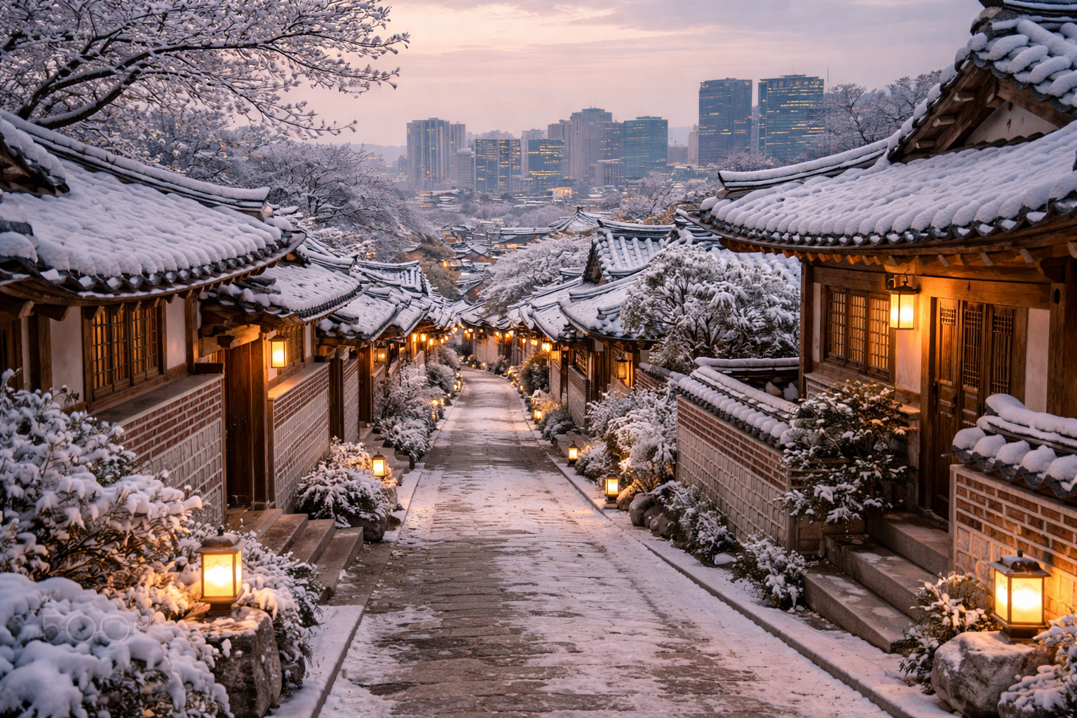 겨울의 느림은 온도의 여행입니다. 따뜻함 속의 고요함을 느껴보세요.