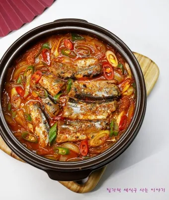 꽁치통조림 김치찌개 끓이는법 레시피_25