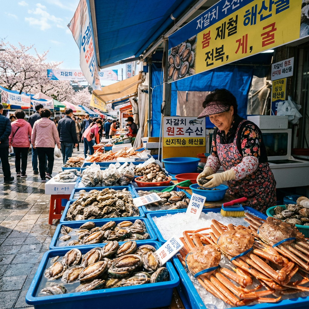 4월 제철 해산물