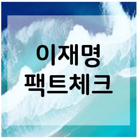 이재명 전과기록에 대한 팩트체크
