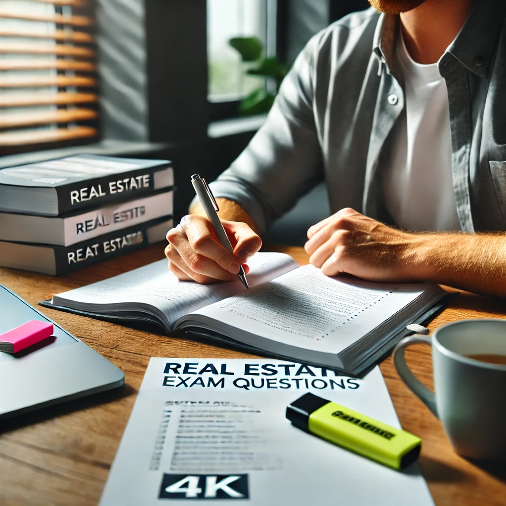 오답 노트를 작성하는 학생의 모습