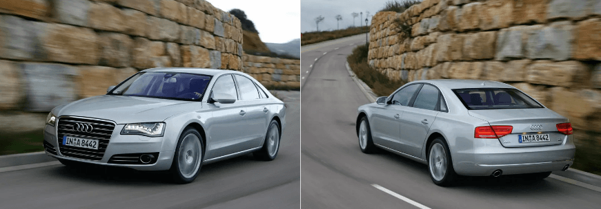 아우디 A8 중고차 가격