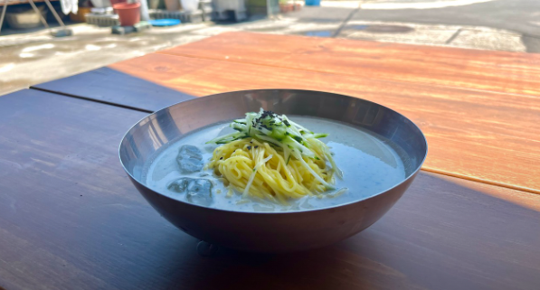 서리태 콩국수