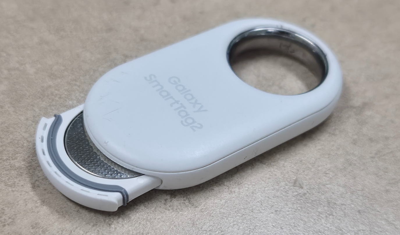 삼성스마트태그2 배터리탈착