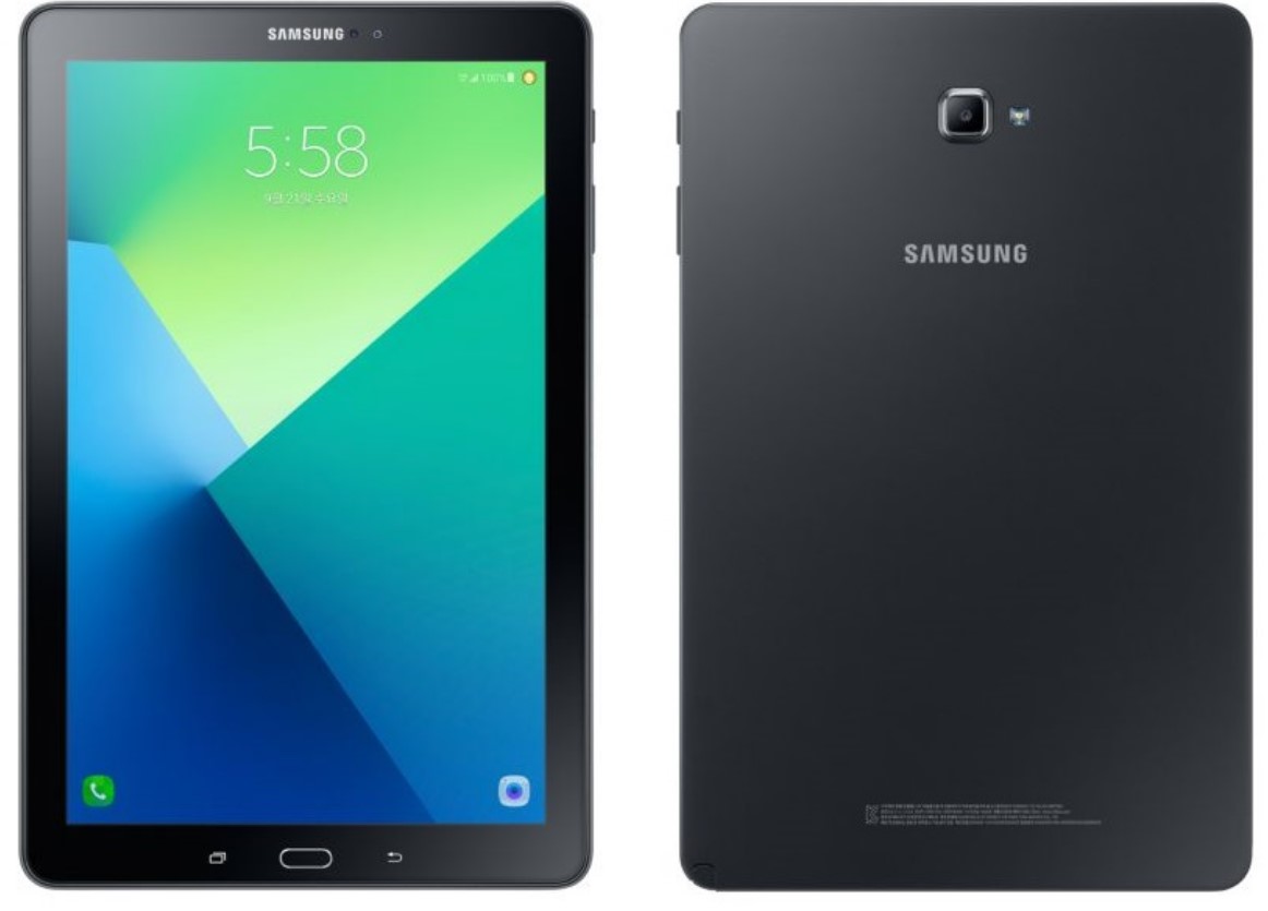 갤럭시탭 A6 10..1 with s pen 전후면