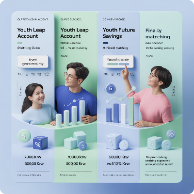 청년도약계좌 청년미래적금 갈아타기 이미지