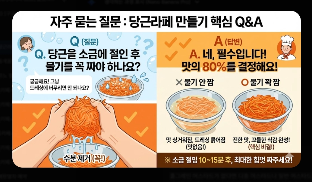 당근라페 만들기 [10분 완성 레시피] 숙성 비법 및 건강 활용법 5가지 단계별 가이드