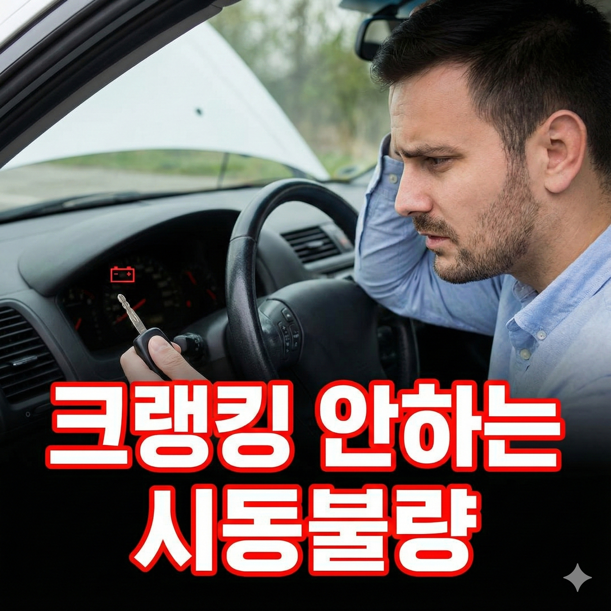 크랭킹 안하는 시동불량 원인과 해결 방법: 당황하지 말고 체크하세요