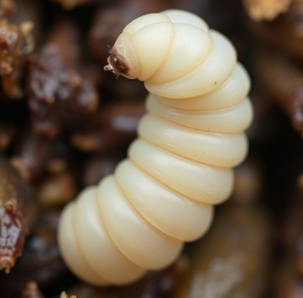 깔따구유충그림