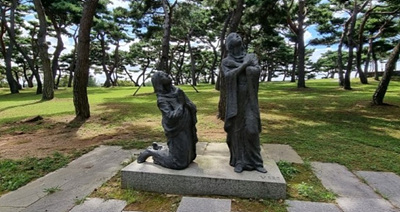 십자가의 길 조형물 사진