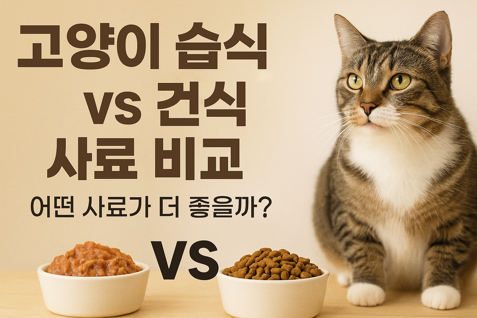 고양이 습식·건식 장단점 완전정리 (1)