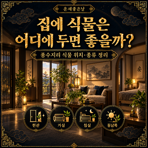 풍수지리_식물_위치와_종류