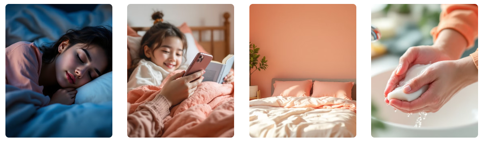 충분한 수면 생활습관개선