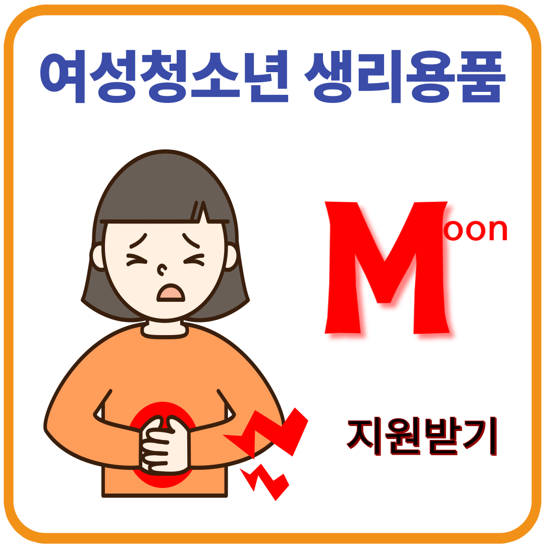 여성청소년 생리용품 지원