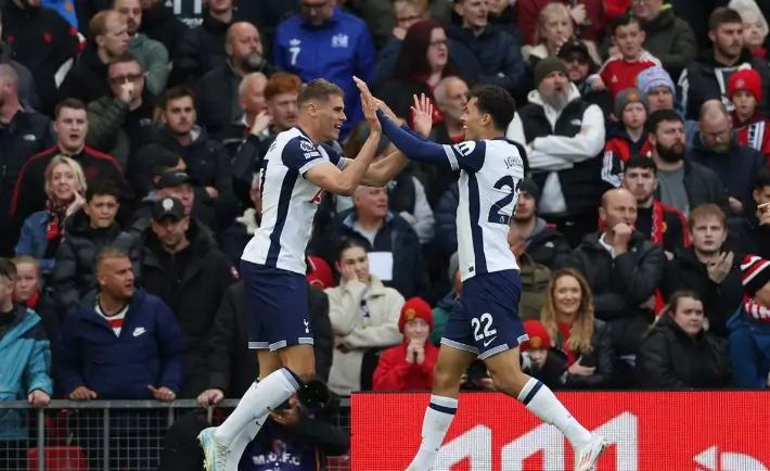 토트넘 맨유 존슨 선제골