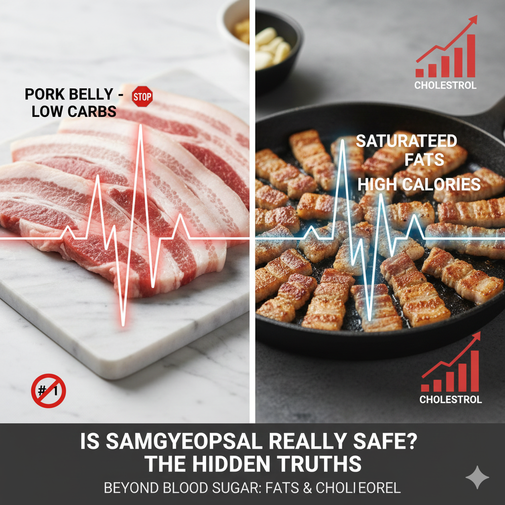 삼겹살은 혈당에 안전한가?