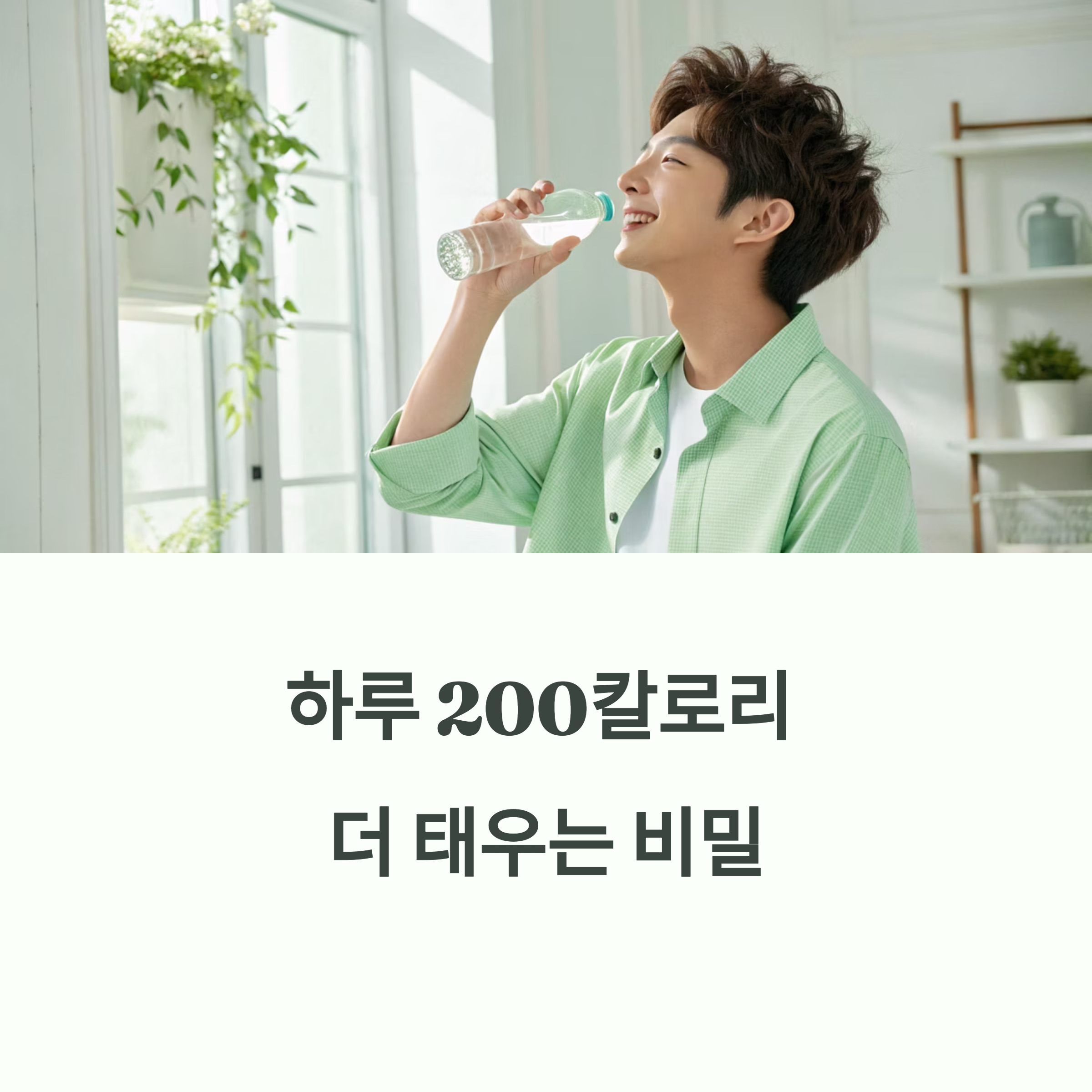 하루 200칼로리 더 태우는 비밀, 기초대사량 높이는 일상 습관에 대한 이미지