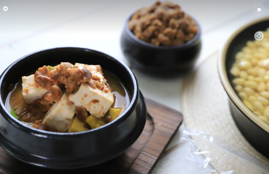 대표적인 발효식품 : 청국장