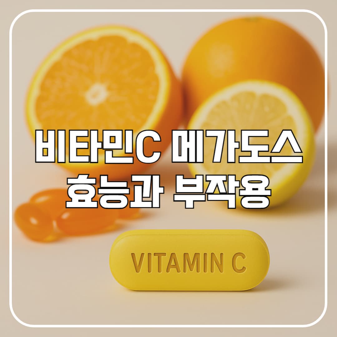 메가도스 비타민C 효과는? 복용법과 주의사항