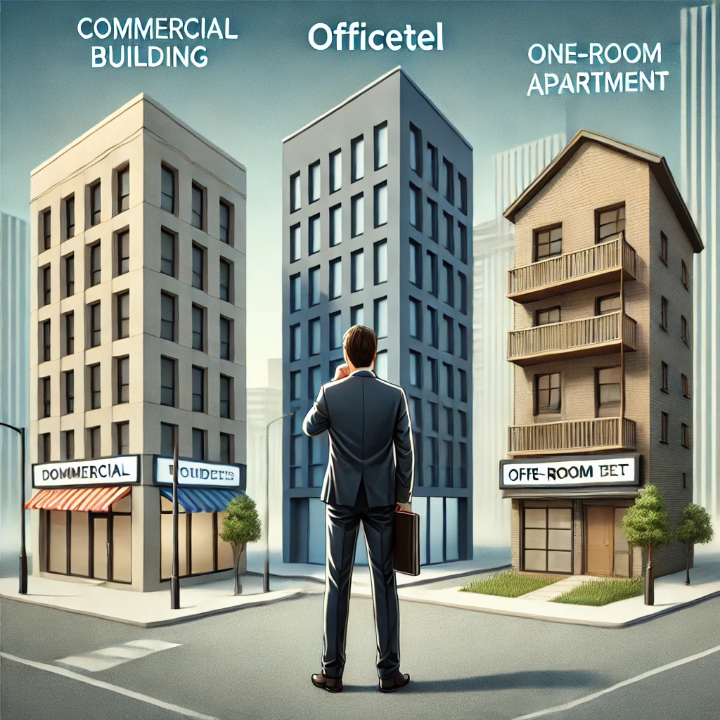 상가, 오피스텔, 원룸 등 수익형 부동산 투자 비교