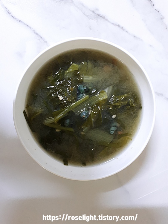 다슬기 요리-다슬기국 맛있게 만드는 법-다슬기국