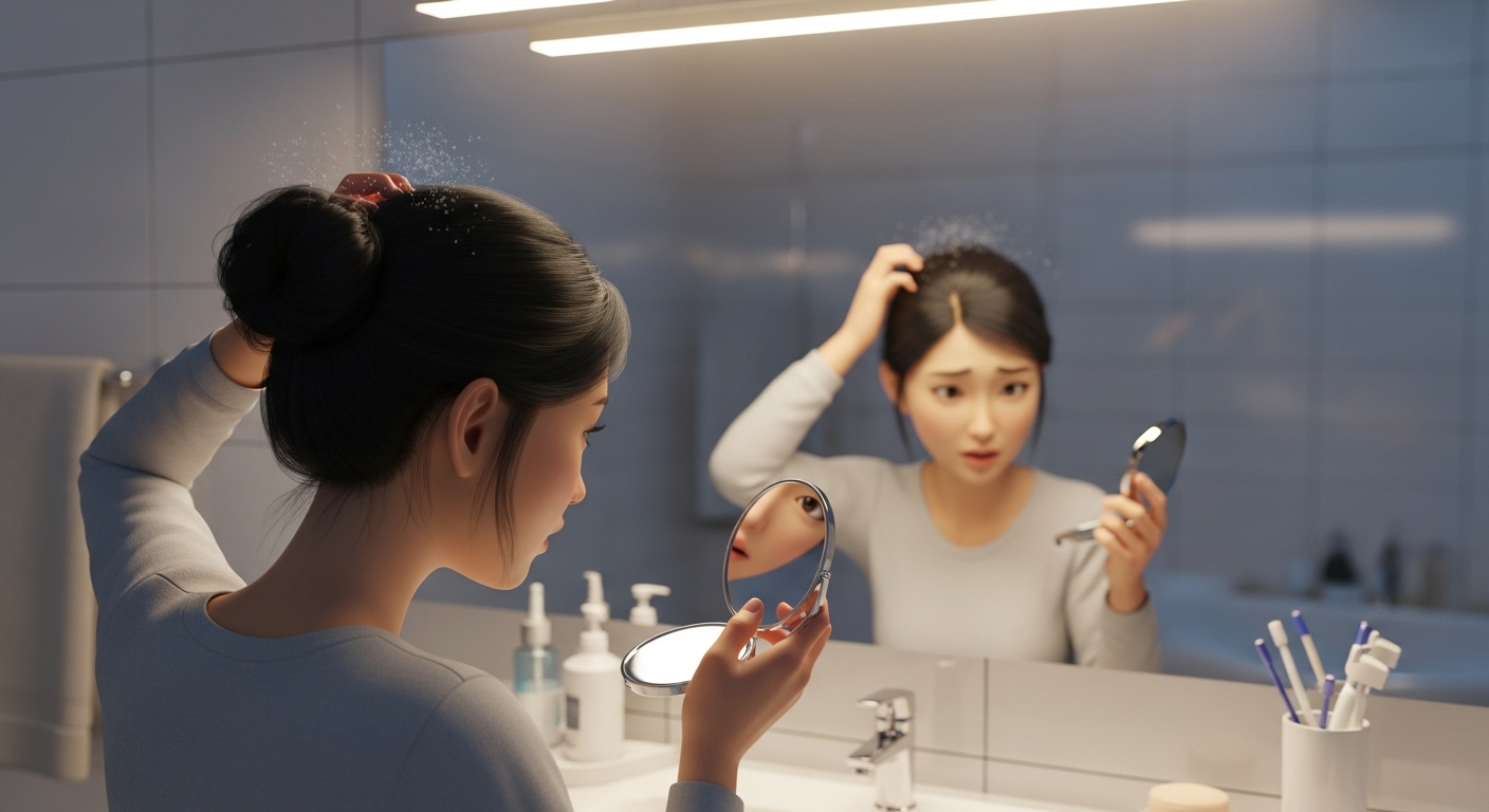 탈모예방, 두피스케일링