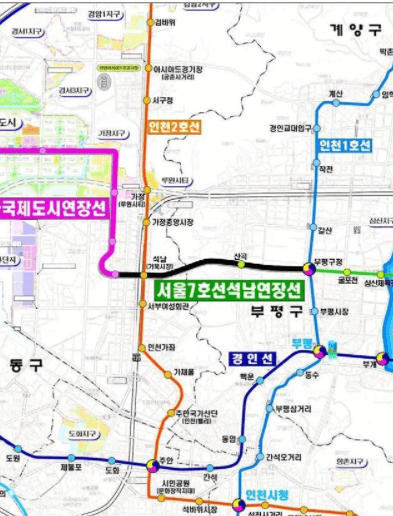 7호선-청라국제도시연장선