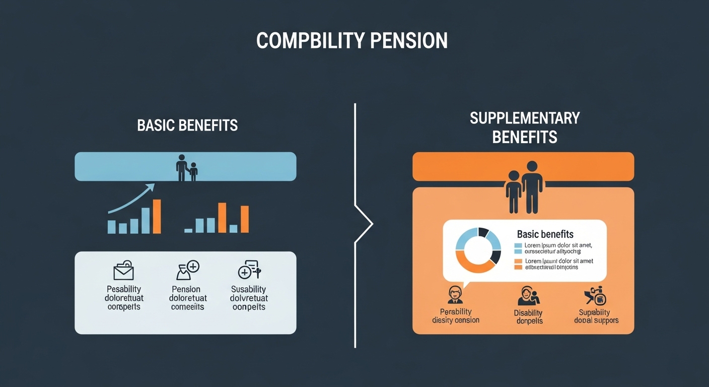 장애인연금 구성: 기초급여 + 부가급여#4