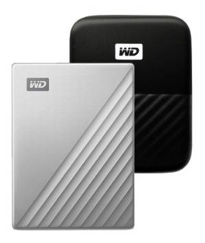 WD My Passport Ultra For Mac USB C 맥용 외장하드 + 파우치, 5TB, 실버