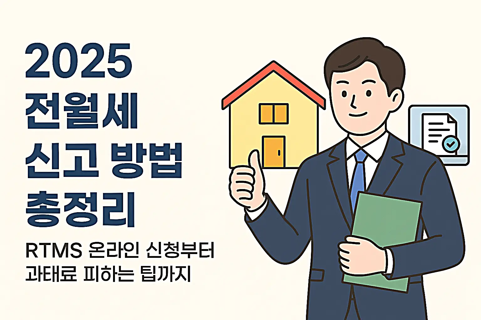 2025 전월세 신고 방법 총정리