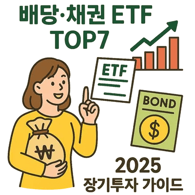14. 연금 계좌에서 담기 좋은 배당·채권 ETF TOP7|2025 장기투자 가이드