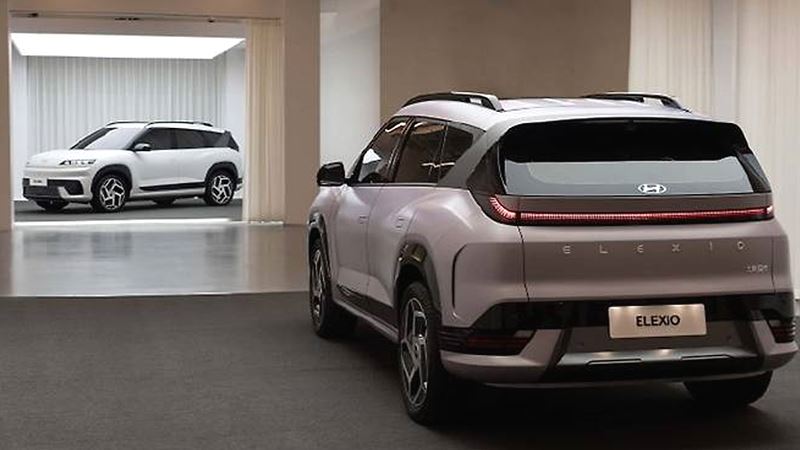 현대차 엘렉시오: 중국 전용 전기 SUV, 아이오닉 독립 새 라인업 공개