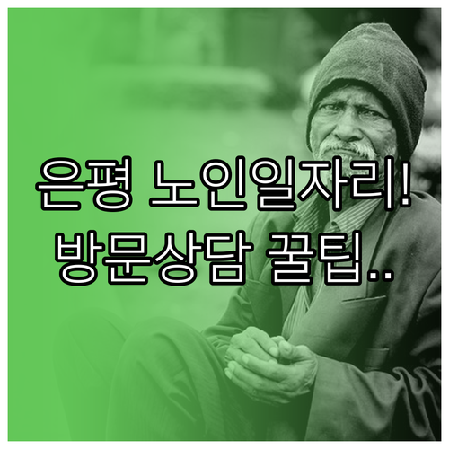 은평구 시니어클럽 노인 일자리 포털 ..