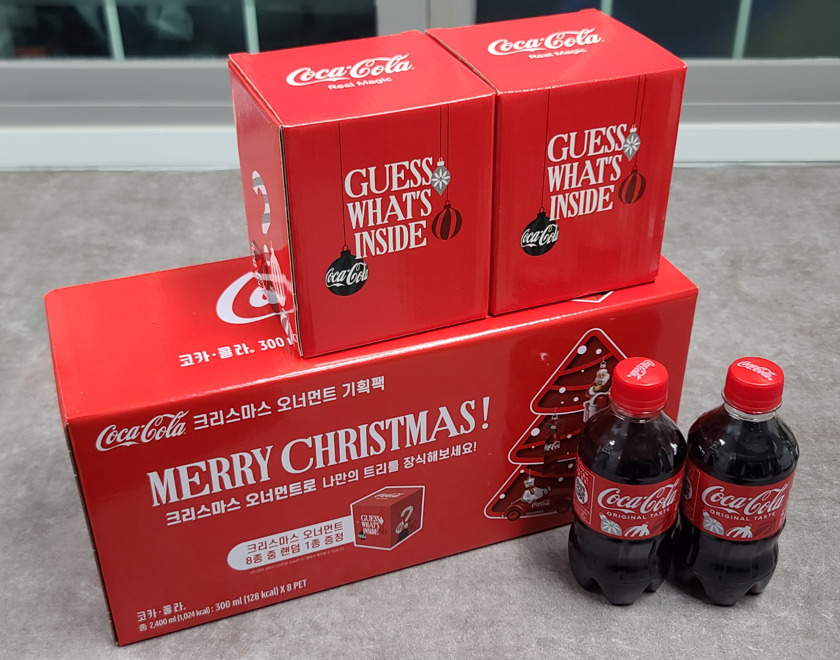 코카콜라 크리스마스 이벤트 한정판 오너먼트